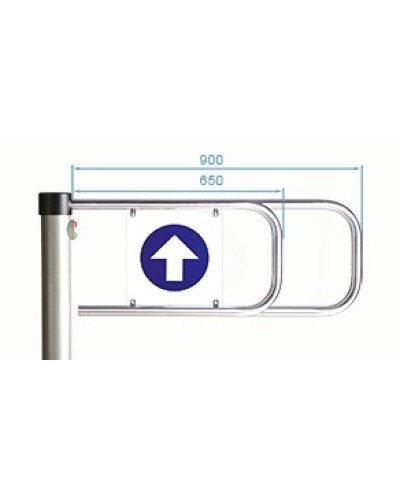 Створки для калитки PERCo-ASG-650 в Ставрополе Калитки Pintop.ru