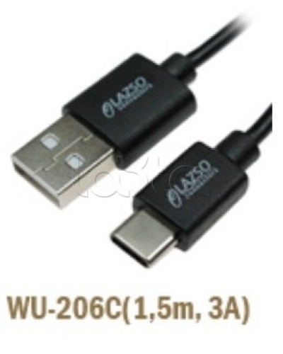 Кабель для передачи данных и зарядки LazsoWU-206C(1,5m, 3А) в Ставрополе Оборудование для видеонаблюдения Pintop.ru