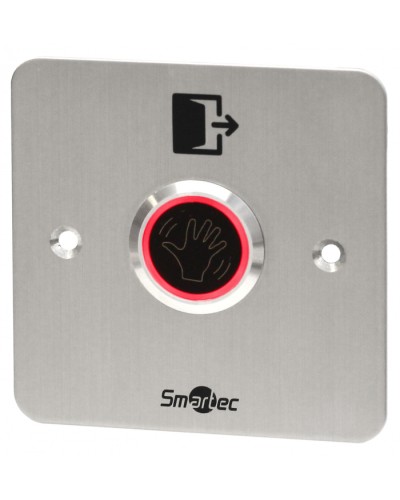Кнопка выхода металлическая врезная Smartec ST-EX344LW в Ставрополе Кнопки выхода Pintop.ru