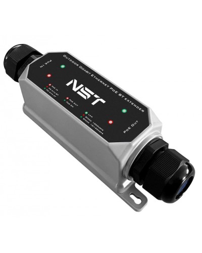 Уличный Ultra PoE удлинитель Gigabit Ethernet до 250м на 1 порт NST NS-EX-1GP/W в Ставрополе Дополнительное оборудование для сетей Pintop.ru