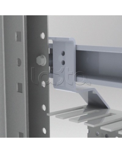 Комплект держателей перфокороба, фронтальных, 1 упаковка - 4 шт DKC R5DSF02 в Ставрополе Аксессуары для стоек и шкафов Pintop.ru