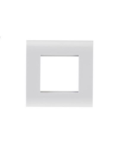 Панель лицевая 80х80 для модуля Mosaic, пластиковый суппорт 03-0131 в Ставрополе Вентиляторные модули Pintop.ru