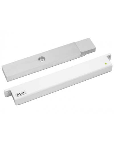 Замок электромагнитный Aler AL-200 PRemium (24 В, белый) в Ставрополе Электромагнитные замки Pintop.ru