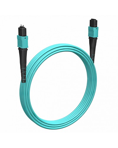 Кабельная сборка MPO(F) -MPO(M)-8 волокон 50/125 OM3, 2 m Cabeus (FOP-50-OM3-8-MPO(F)-8-MPO(M)-B-2m) в Ставрополе Кабельные сборки (оптические) Pintop.ru