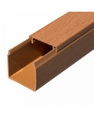 Кабель-канал бук 2-й замок 40х40 (60м/уп) Промрукав в Ставрополе Огнестойкие кабельные линии Pintop.ru