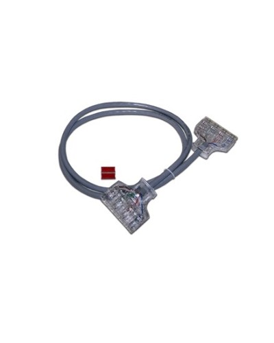 Патч-корд 110 тип - 110 тип, 1 пара, категория 6, 1 м, серый LANMASTER LAN-P4-P4-1.0/6 в Ставрополе Патч-корды и пигтейлы Pintop.ru