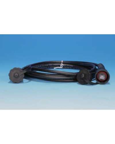 Патч-корд промышленный Hyperline PC-IE-LPM-STP-RJ45-RJ45-C6-5M-BK в Ставрополе Патчкорды (медные) Pintop.ru