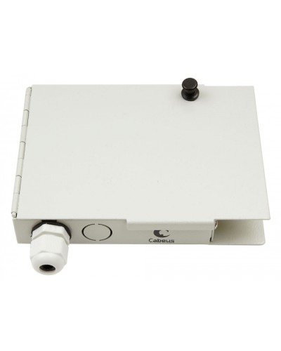 Бокс оптический настенный 19 на 4 ST/FC порта Cabeus JJT-4-ST в Ставрополе Кросс оптический Pintop.ru