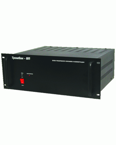 Блок резервного питания и коммутации ТРОМБОН-БП-14 в Ставрополе 19 оборудование (рэковое/стоечное) Тромбон Pintop.ru