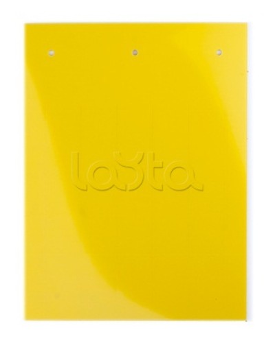 Табличка полужесткая. Установка в держатель. Для маркировки модульного оборудования. ПВХ-0,5. Желтый DKC TAS35 в Ставрополе Аксессуары для лотков Pintop.ru