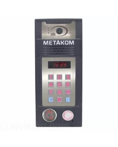 Многоабонентый антивандальный блок вызова со встроенной гибридной видеокамерой Метаком MК2018-TMRFVH в Ставрополе Блоки вызова многоабонентные Pintop.ru