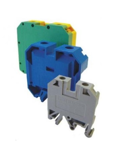 Зажим наборный ЗНИ-4PEN 4мм2 (JXB-земля) IEK YZN20-004-K52 в Ставрополе Клеммные колодки Pintop.ru