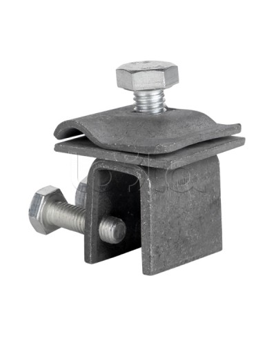 Держатель фальцевый, скручиваемый 3мм HZ EKF PROxima (lp-d2001) в Ставрополе Монтажные материалы Pintop.ru