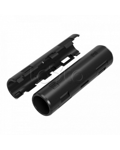 Муфта разборная d16 мм атмосферостойкая черная (100шт/1200шт уп/кор) Промрукав (PR13.0413) в Ставрополе Повороты, муфты, тройники Pintop.ru