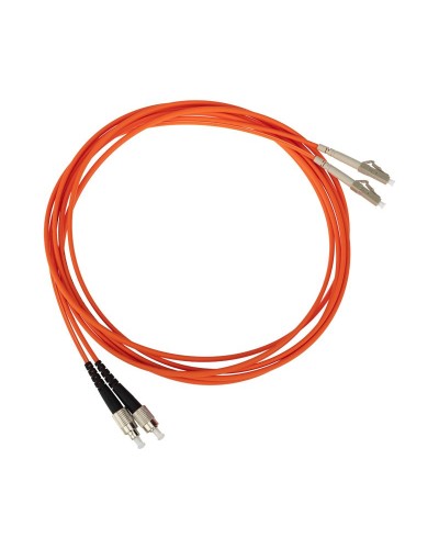 Патч-корд оптический переходной (MM), 50/125 (OM2), LC/UPC-FC/UPC, (Duplex), LSZH, 3м 50-3269 в Ставрополе Патч-корды оптические Pintop.ru