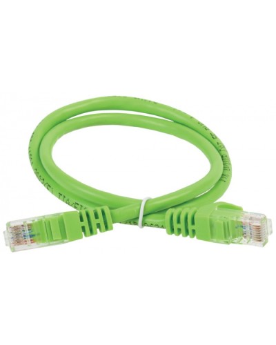 ITK Коммутационный шнур (патч-корд), кат.6 UTP, LSZH, 2м, зел. (PC02-C6UL-2M) в Ставрополе Патч-корды и пигтейлы Pintop.ru