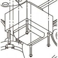 Плата повторителя DIW03 DBC03 Came 119RIR254