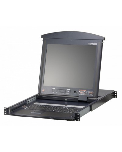 KVM консоль с переключателем ATEN KL1516AM-AXA-RG в Ставрополе Системы видеонаблюдения Pintop.ru