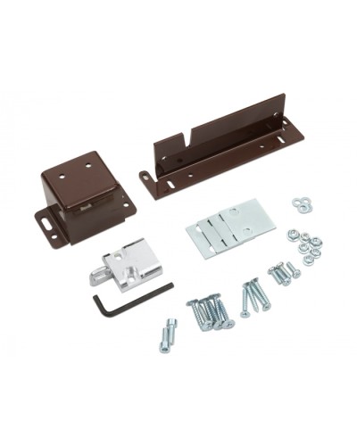 Комплект монтажный для замка AL-250UZ Aler МК AL-250UZ (коричневый) в Ставрополе Электромагнитные замки Pintop.ru
