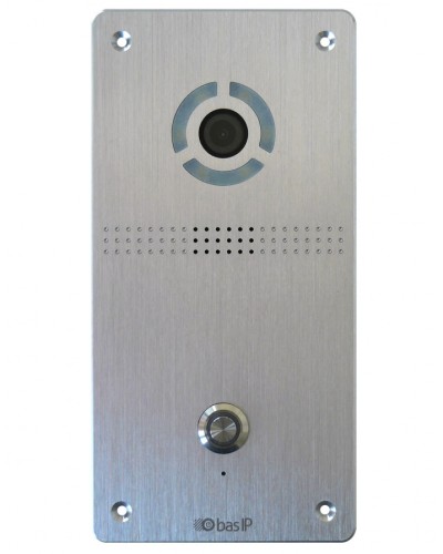 Панель вызывная BAS-IP AV-04FD SILVER в Ставрополе Вызывные IP панели Pintop.ru