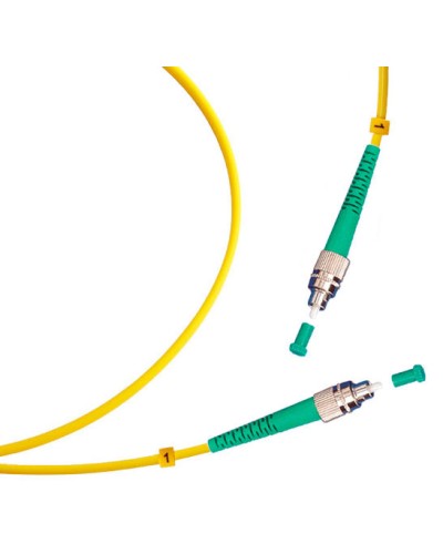 Шнур оптический simplex FC/APC-FC/APC 9/125 SM 1,5 м LSZH Cabeus FOP(s)-9-FC/APC-FC/APC-1,5M в Ставрополе Патч-корды оптические Pintop.ru