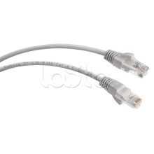 Патч-корд UTP, категория 6, 10 м, неэкранированный, серый Cabeus PC-UTP-RJ45-Cat.6-10m