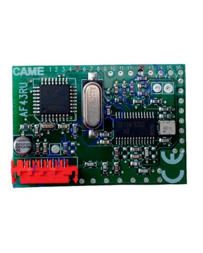Плата радиоприемника встраиваемая Came 001AF43RU в Ставрополе Устройства радиоуправления для шлагбаумов и автоматики Pintop.ru