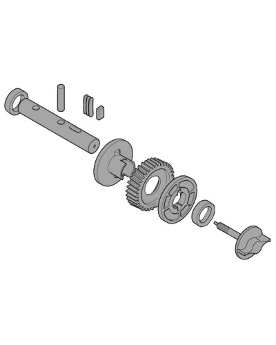 Выходной вал BX-P Came 119RIBX028 в Ставрополе Запчасти для шлагбаумов и автоматики Pintop.ru