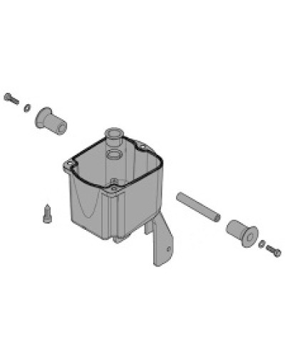 Корпус редуктора C001 Came 119RICX006 в Ставрополе Запчасти для шлагбаумов и автоматики Pintop.ru