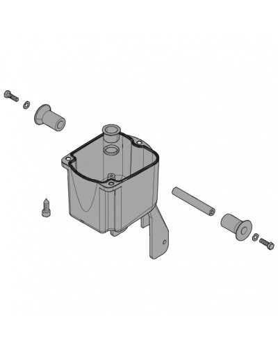 Корпус редуктора C010 Came 119RICX044 в Ставрополе Запчасти для шлагбаумов и автоматики Pintop.ru