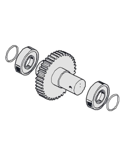 Вал выходной G6000 Came 119RIG054 в Ставрополе Запчасти для шлагбаумов и автоматики Pintop.ru