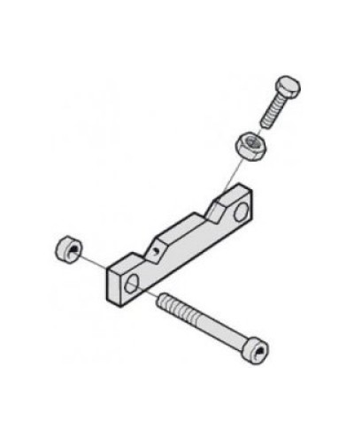 Ограничит. нижний с крепл. G4000 и G2500 Came 119RIG059 в Ставрополе Запчасти для шлагбаумов и автоматики Pintop.ru