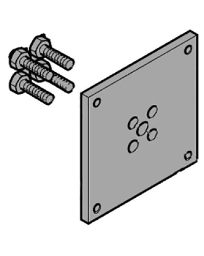 Фланец крепления стрелы шлагбаума 0,15*0,15 Came 119RIG169 в Ставрополе Запчасти для шлагбаумов и автоматики Pintop.ru