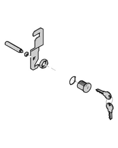 Замок дверцы G4040 G4041 Came 119RIG176 в Ставрополе Запчасти для шлагбаумов и автоматики Pintop.ru