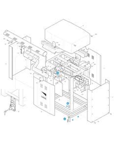 Фланец крепления стрелы G3000 Came 119RIG421 в Ставрополе Запчасти для шлагбаумов и автоматики Pintop.ru