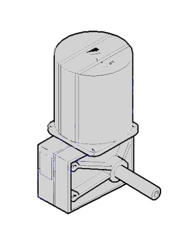 Моторедуктор CAT-X24 Came 119RIX024 в Ставрополе Запчасти для шлагбаумов и автоматики Pintop.ru
