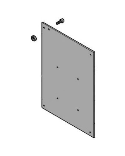 Пластина крепления блока управления BY-3500T Came 119RIY064 в Ставрополе Запчасти для шлагбаумов и автоматики Pintop.ru