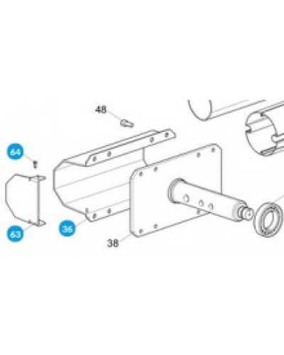 Плата LBC для MA7032 MA7034 Came 3199LBP7 в Ставрополе Запчасти для шлагбаумов и автоматики Pintop.ru