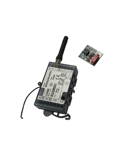 Шлюз GSM для управления автоматикой посредством технологии CAME Connect Came RGSM001S в Ставрополе Устройства радиоуправления для шлагбаумов и автоматики Pintop.ru