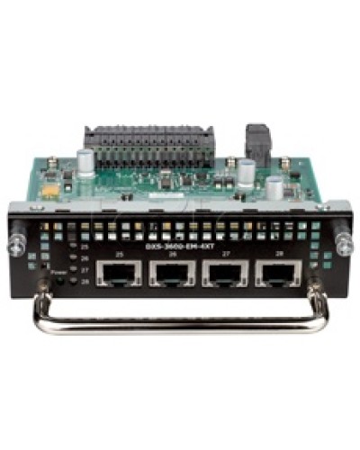 Модуль расширения с 4 портами D-Link DXS-3600-EM-4XT/A1A в Ставрополе Дополнительное оборудование для сетей Pintop.ru
