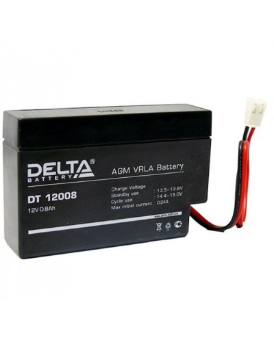 АКБ 12 - 0,8 Delta DT 12008 Т9 в Ставрополе Электротехническое оборудование Pintop.ru