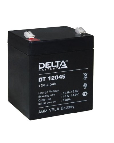 Аккумулятор свинцово-кислотный Delta DT 12045 в Ставрополе Электротехническое оборудование Pintop.ru