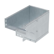 Угол CDSS 90 вертикальный внеш. переходник лев. осн.100 H80 горячеоцинкованный DKC 37022KHDZ