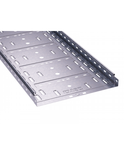 Лоток перфорированный 400х50 L3000, горячеоцинкованный DKC 35266HDZ в Ставрополе Кабельные лотки Pintop.ru