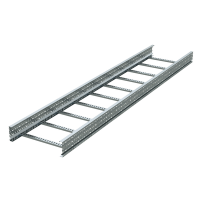 Лоток лестничный 150х1000, лонжерон 2 мм,L 3 м, горячий цинк DKC (ULH350HDZ)