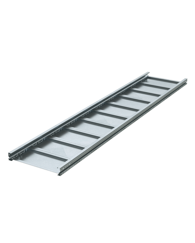 Лоток листовой неперфорированный 100х500, лонжерон 1,5 мм, L 3 м DKC (UNM315) в Ставрополе Кабельные лотки Pintop.ru