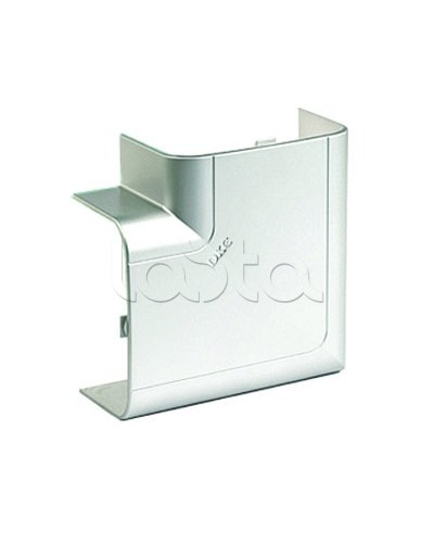 Угол плоский 110х50 мм, цвет серый металлик DKC 01003G в Ставрополе Аксессуары для лотков Pintop.ru