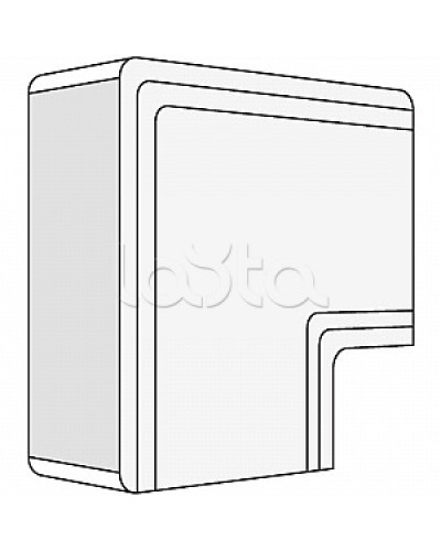 Угол плоский 150x60 NPAN DKC 01747 в Ставрополе Аксессуары для кабель-канала Pintop.ru