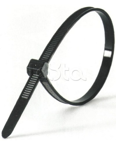 Хомут-стяжка нейлоновый, стандартный P6.6 3.6x140 чёрный DKC 25309 (100 шт/уп) в Ставрополе Стяжки-хомуты Pintop.ru