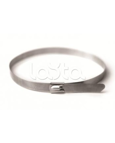 Хомут из нержавеющей стали AISI 304 4,6х350 DKC 27407 в Ставрополе Стяжки-хомуты Pintop.ru